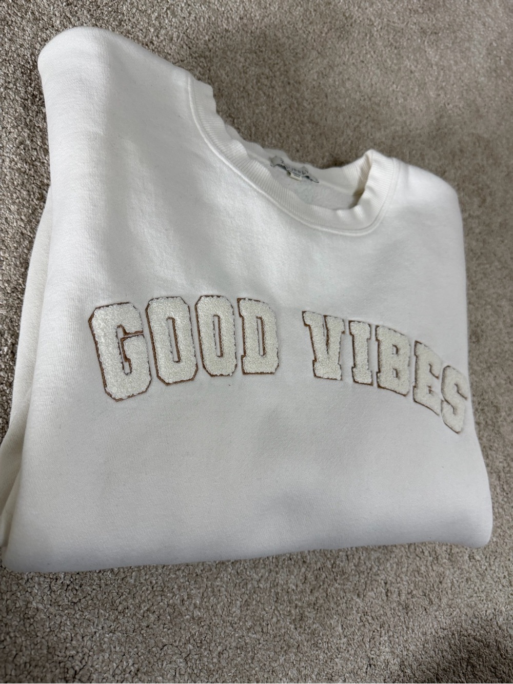 Z Supply Good Vibes Crewneck Sweatshirt